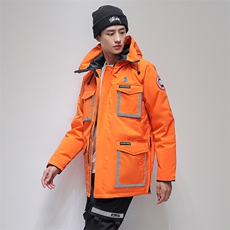 欧美短款连帽时尚修身户外防风韩版冬季羽绒服情侣学生班服团体服，男装羽绒服，星座301D-5(原星座1415）