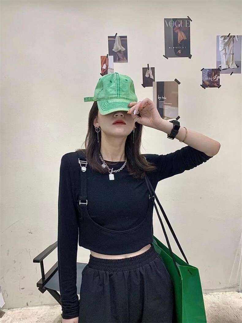 背带垫肩打底，其它，Queena PHoebe