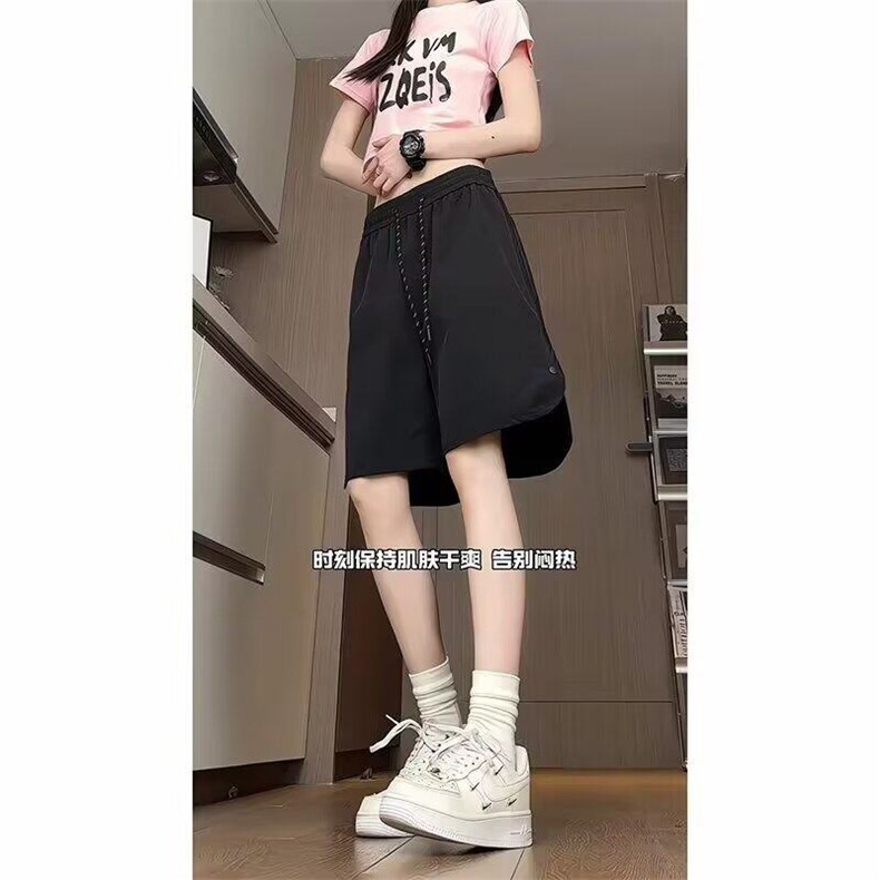 气质ins新款百搭夏季轻薄透气短裤男生潮流多巴胺时尚潮流无品,男装牛仔裤,星座218-1（原230）