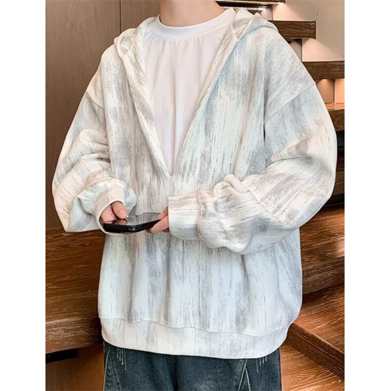 春夏季复古休闲格子长袖衬衫男女宽松衬衣防晒外套W106,男装防晒衣,星座1116A（原606A-3）