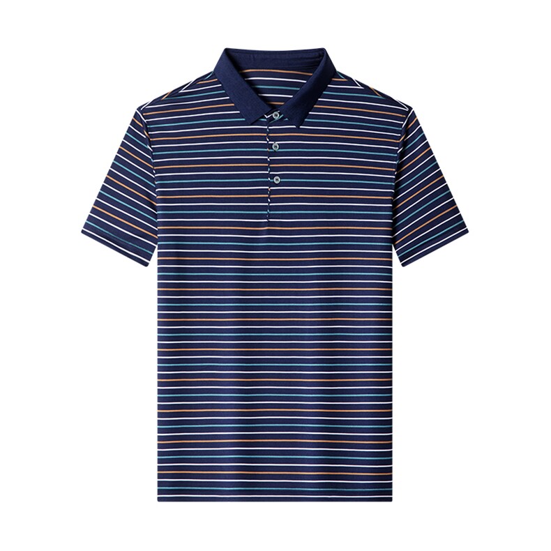 POLO衫男士短袖t恤翻领2023夏季新款潮牌休闲商务男装上衣,男装T恤,电商B212（原钱塘6029）