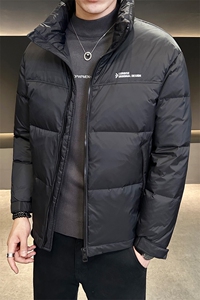 冬季新款立领羽绒服男 短款外衣 保暖羽绒外套Y23912-P145图片