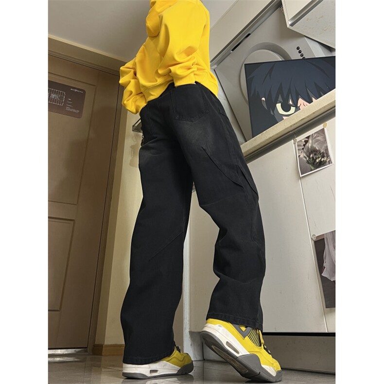 NZ806宽松直筒帅气牛仔裤新款量大价优P38，男装牛仔裤，星座215-2（原311A-2）