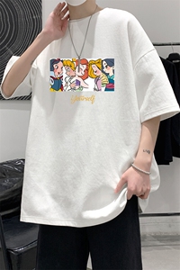 230g重磅纯棉短袖t恤男大码半袖半截袖 DX17396-P20图片