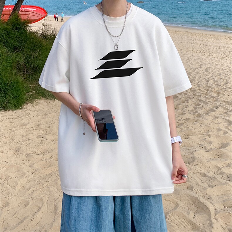 量大优 供视频 220克美式短袖t恤T3055得物直播有280克品质图片