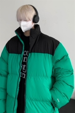 经典拼色加厚百搭棉衣外套冬季面包服2321特P90，男装棉衣，电商A309