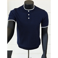 假模简约冰丝针织薄款短袖T恤打底衫K85004-P53，男装T恤，星座1012-1