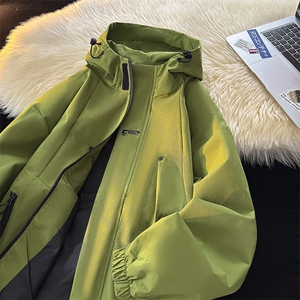 冲锋衣2025年新款春秋登山服夹克外套S-3XL-745-特P40图片