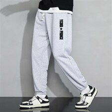 休闲裤男22秋冬新款舒适百搭运动裤潮牌修身工装裤学生卫裤Z905，男装休闲裤，星座815-2