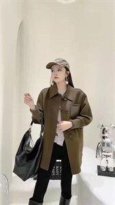 羊绒大衣图片