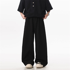 短袖T恤POLO衫套装潮流百搭直筒宽松裤男女TZ307P85，男装T恤，星座201-2