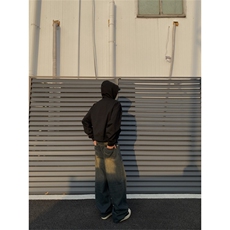2024/cleanfit水洗黄泥色直筒高街牛仔裤1005-3-SGG26-P60控88，男装牛仔裤，星座1005-3