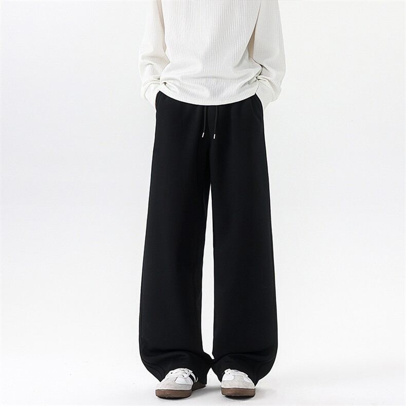 8XL-M新款美式秋季运动大码卫裤男士休闲宽松阔腿长裤子K9157P58,男装休闲裤,电商D206-1