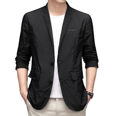BW5168钱塘2020-2夏季薄款男士长袖西服外套时尚修身防晒衣P145，男装西服，钱塘207-2