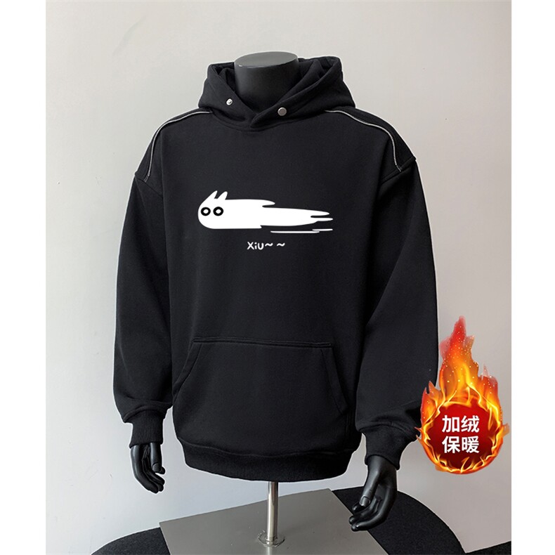 360克重磅图拉链华棉连帽卫衣【有货】C403A-WY25237LLJR-P85,男装卫衣,电商C403A