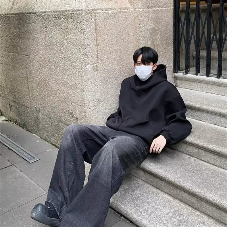 美式开衫外套男新款秋季韩系痞帅连帽卫衣WY157-P64,女装短外套,星座208-5