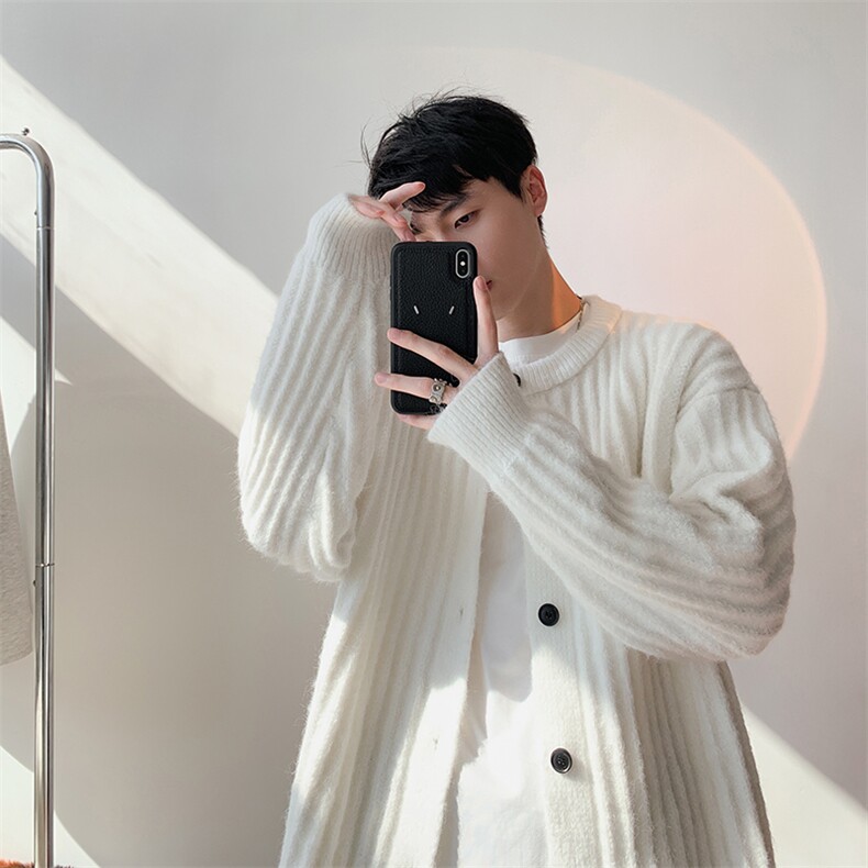 毛衣男秋冬新款港风宽松针织毛衫MYA6-P65，男装针织衫/毛衣，星座214-3