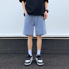 2024夏季新款日系潮牌牛仔短裤休闲百搭破洞五分裤现货K7864-P42，男装牛仔裤，星座512-3