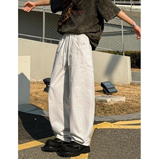 高街做旧黄泥牛仔裤男秋冬潮流修身直筒休闲裤大口袋裤子NBB7，男装休闲裤，星座1116A（原606A-3）