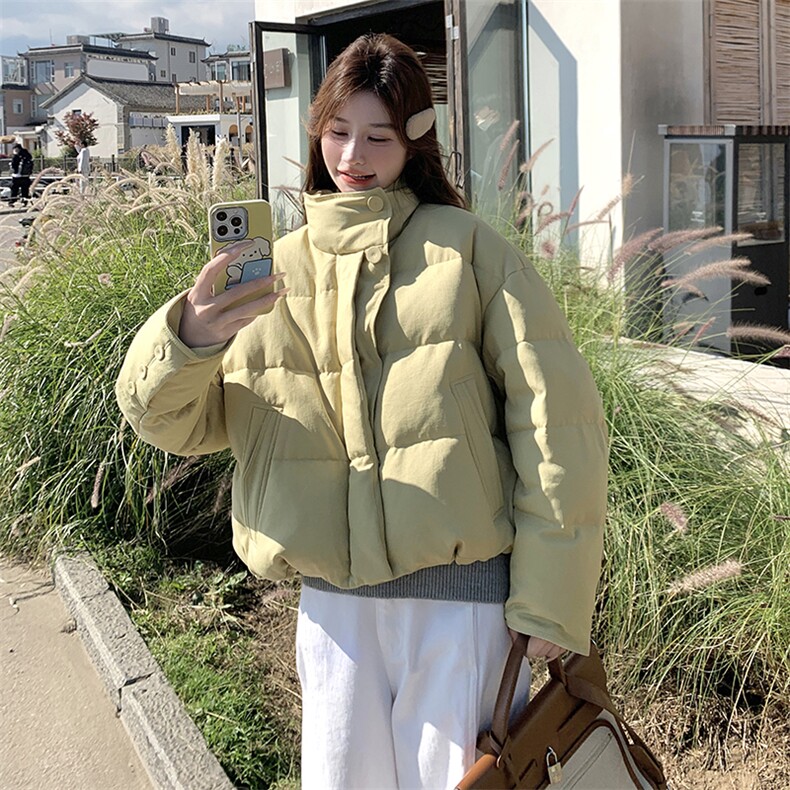 大货黄色羽绒服90绒2C198-5815-P295K448,女装羽绒服,2C198