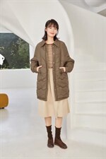 衣四色两码，女装棉衣/棉服，衣例