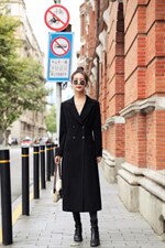 秋天大衣经典时尚显瘦，其它，早颜