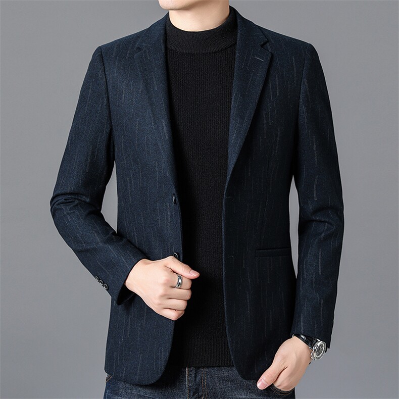 AH23326钱塘2020-3中青年男士秋款时尚休闲简约薄款西服P150,男装西服,钱塘207-3