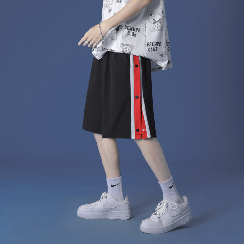 2023夏季新款潮流舒适五分休闲裤DK511-特批25，男装休闲裤，星座718-1