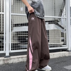 直筒长裤潮时尚潮牌青春流行百搭运动裤宽松型休闲裤，男装休闲裤，星座716-2