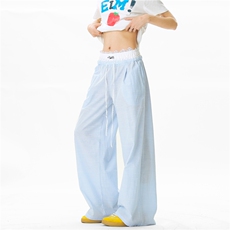 蓝条纹