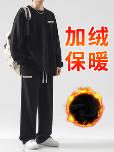 时尚百搭休闲套装加绒加厚 TZ819-常规特批98加绒特批118图片