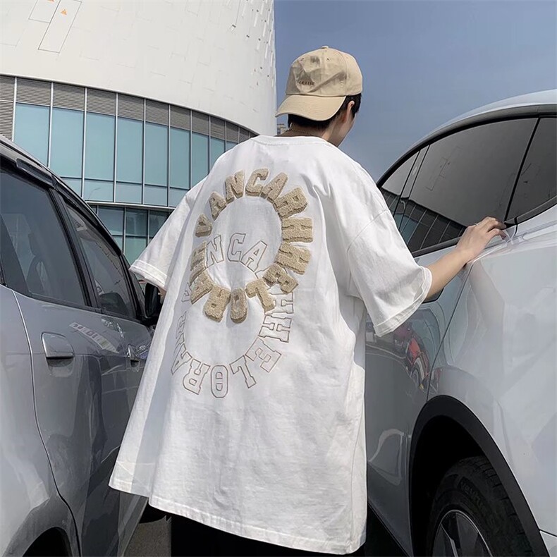 男圆领T恤宽松短袖T3075P28,男装T恤,星座1116-2