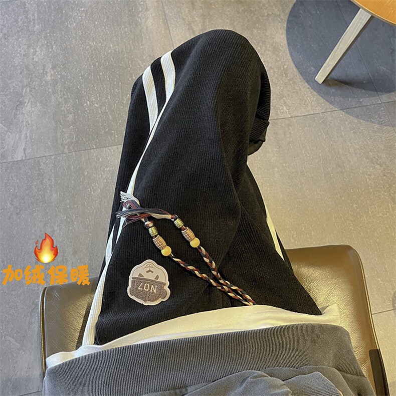 秋冬加绒加厚灯芯绒休闲裤KK375特P45加绒55,男装休闲裤,星座712