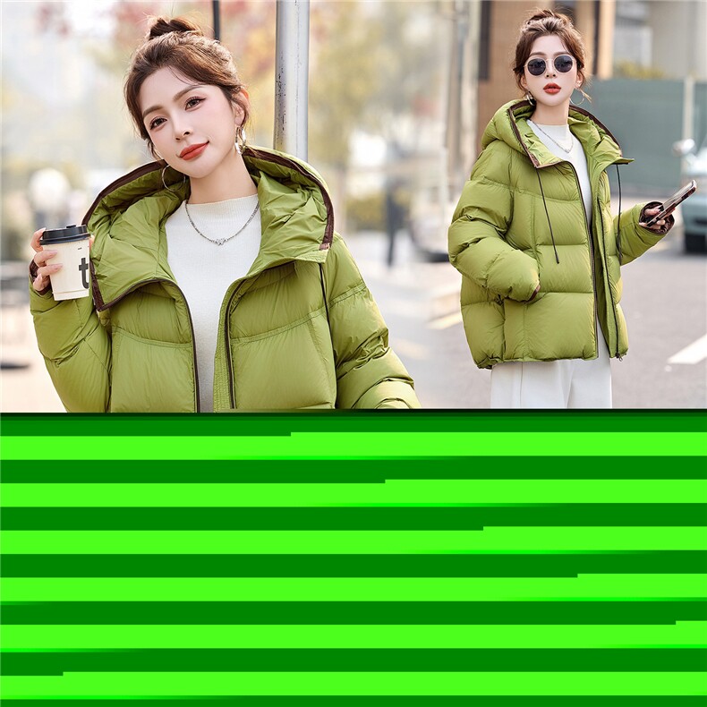 2025冬装新款简约时尚,女装羽绒服,美沁