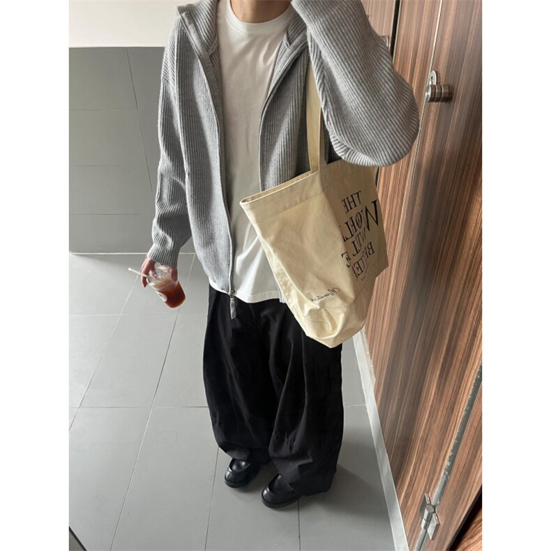 【有货】cleanfit灰色拉链开衫毛衣外套男款针织衫M5653LL-特P55，男装针织衫/毛衣，星座1007（原301D）