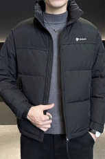 标50绒2025冬季基础跑量新款男士立领时尚潮流白鸭绒羽绒服夹克，男装夹克，电商A225