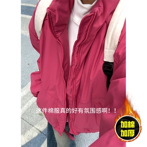 现货5W件冬季三防美式高街雪山立领冲锋衣棉衣男女棉服厚夹克外套图片