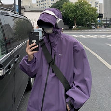 F17-P60山系户外复古外套防水冲锋衣男春季新款连帽露营夹克，男装夹克，星座512-6