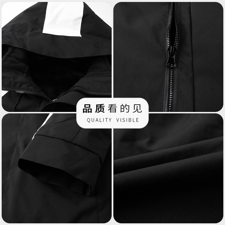 男装夹克JK32762024必入！主推深度备货银狐绒三合冲锋衣,男装夹克,钱塘207-1