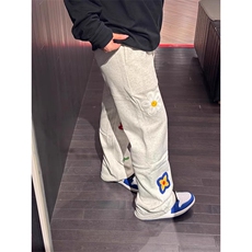 【现货原版一比一】春夏基础花卉休闲卫裤610A-特P48-KZ066，男装休闲裤，星座610A
