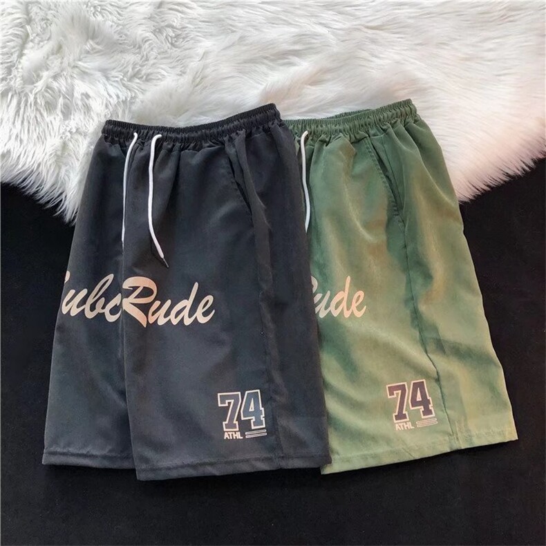 美式字母印花休闲运动短裤男夏季DK20P25,男装休闲裤,星座1116-2
