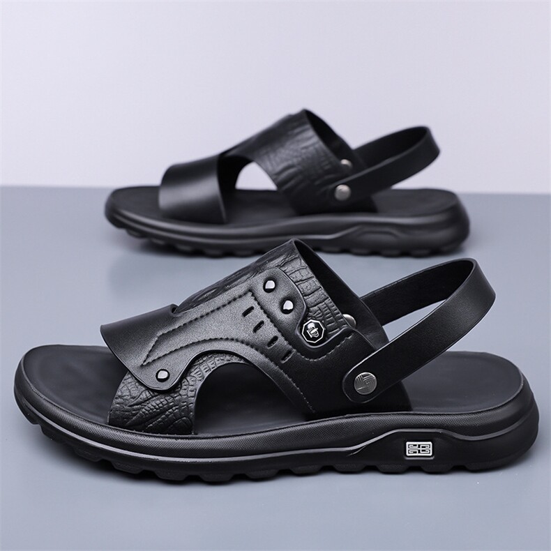 凉鞋男士新款休闲厚底沙滩鞋时尚拖鞋男，男鞋凉鞋，电商A223