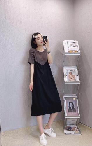 夏季连衣裙，女装连衣裙，曼希野