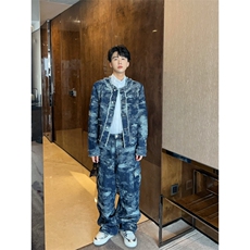1506-1/JCT191/P60春秋痞帅外套男ins高街潮牌韩版潮流宽松夹克，男装夹克，星座1506-1