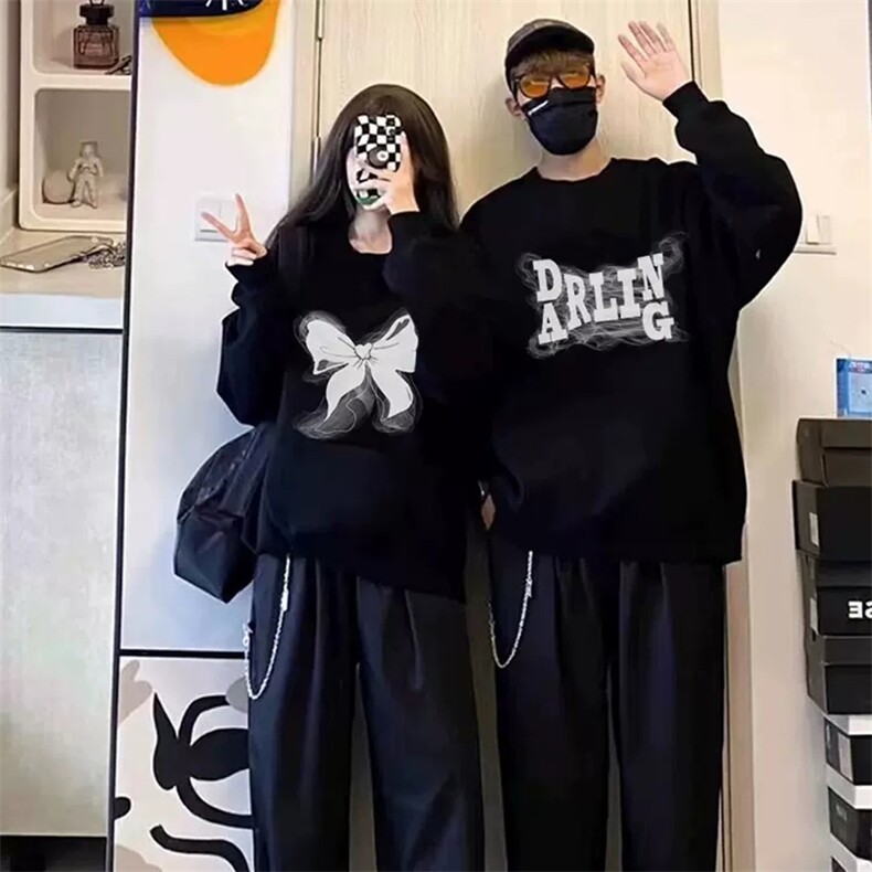 中性圆领长袖卫衣B318B-BB13-P45,女装卫衣/绒衫,电商B318B