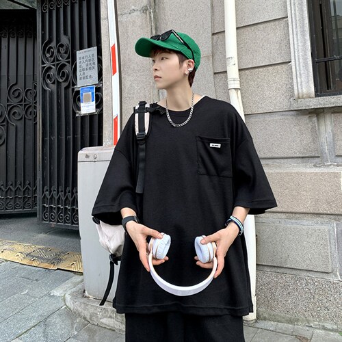 百搭时尚新款原宿男T恤简约日系休闲套装H92P40，男装休闲套装，星座1116-2
