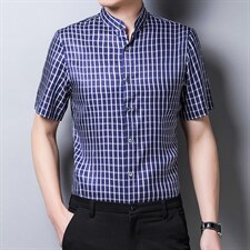 GBN513-1夏季新款男式休闲衬衫纯短袖时尚衬衣P480，男装衬衫，电商B360