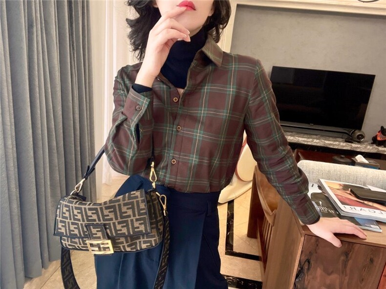 【新款加绒衬衫】牛奶绒，婴儿肌肤般软糯，女装衬衫，七七迷兰