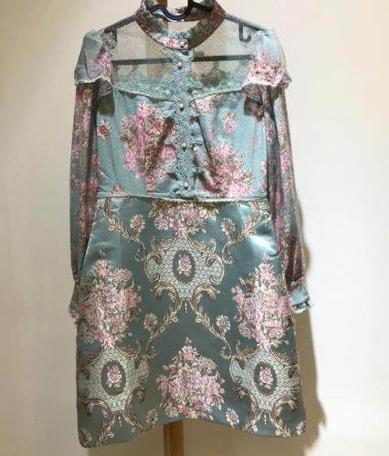 连衣裙一个色,女装连衣裙,卉尔