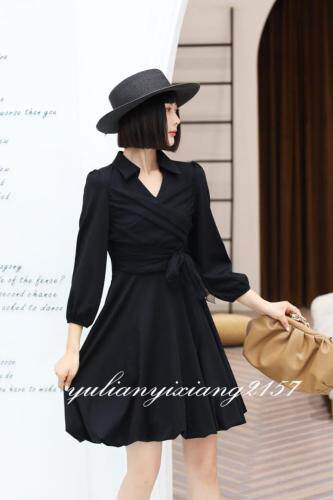 秋装新款连衣裙，女装连衣裙，雨恋依香